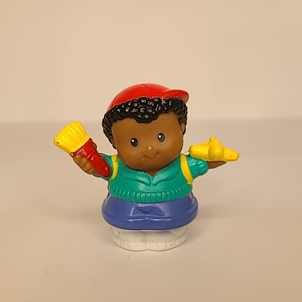 3/$15 Fisher Price Little People Michael With Plane